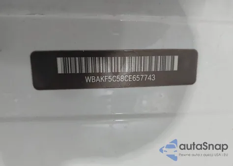 2012 BMW 328I xDrive z USA, uszkodzony, nr VIN WBAKF5C58CE657743